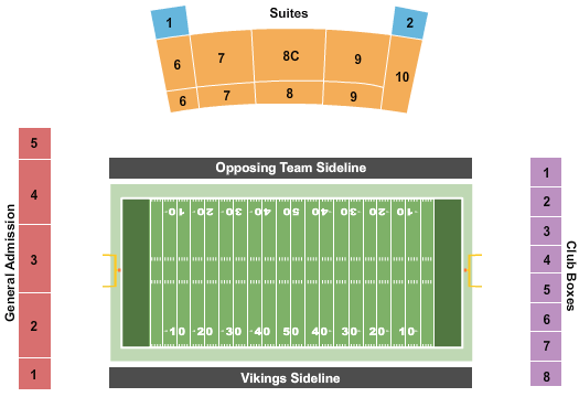 Hillsboro Stadium Map