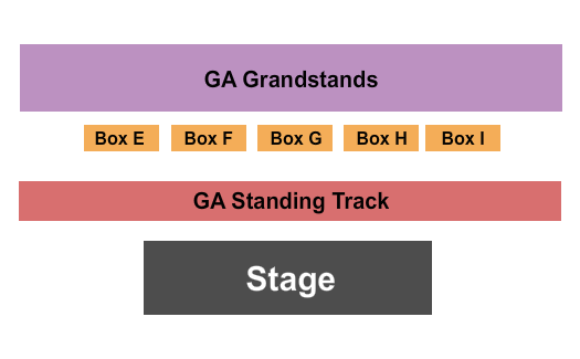 Hillsdale County Fair Seating Chart: Concert 2
