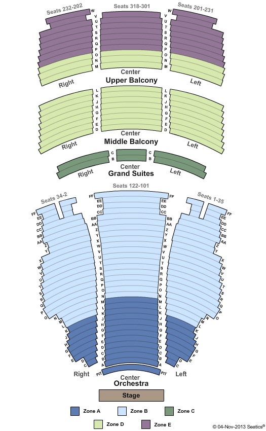 Hippodrome Gainesville Seating Chart