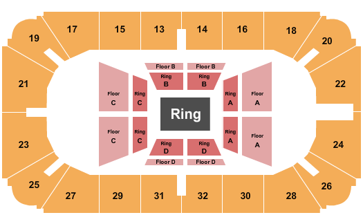 Hobart Arena Seating Chart: All Elite Wrestling