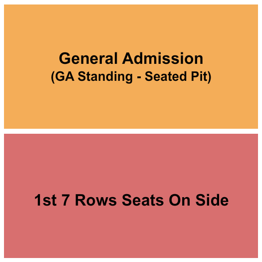 Hobart Art Theater Seating Chart: GA/Row