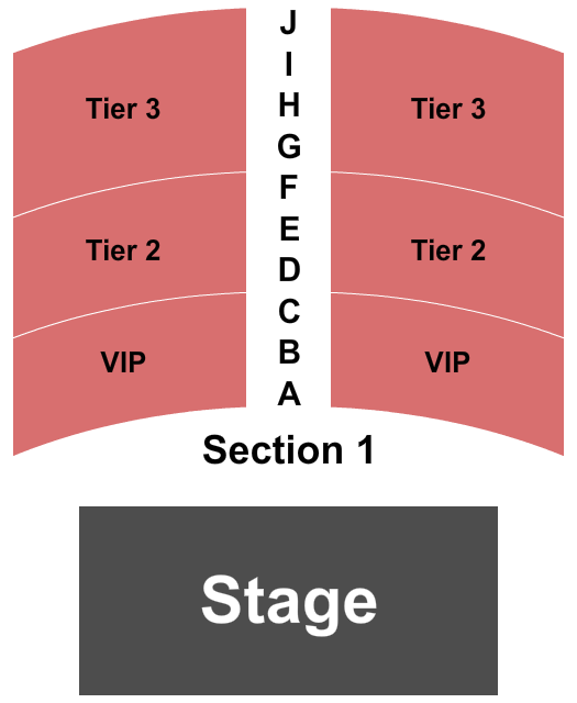 Holiday Inn - Hammond Seating Chart: Endstage