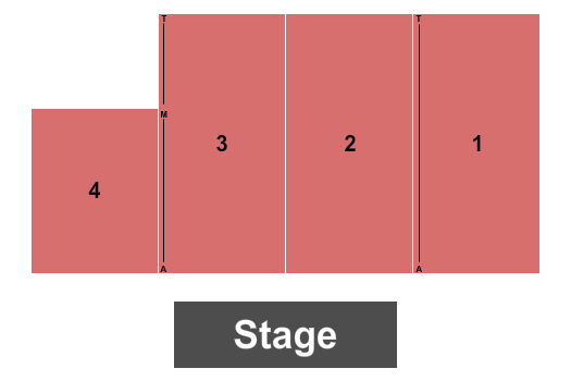 Holiday Inn Spearfish Convention Center Seating Chart: Endstage