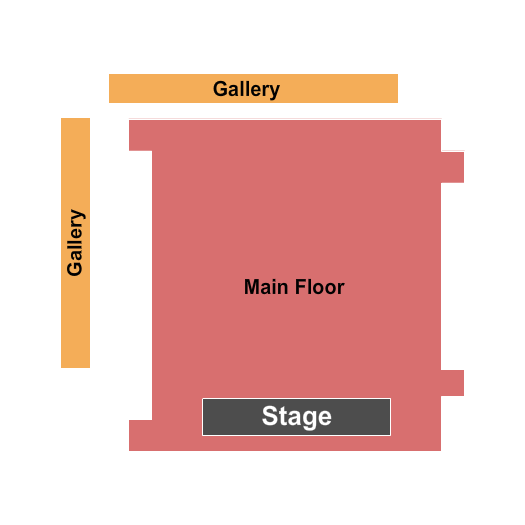 Holland Music Club At Holland Performing Arts Center Seating Chart: End Stage