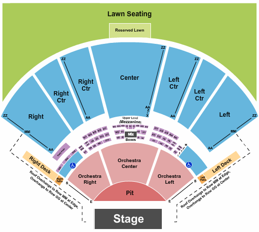 Hollywood Casino Amphitheatre - MO Seating Chart: Dead & Company