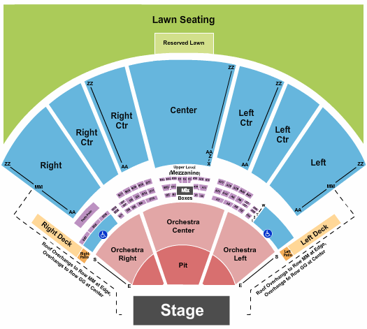 Hollywood Casino Amphitheatre - MO Seating Chart: Endstage GA Pit