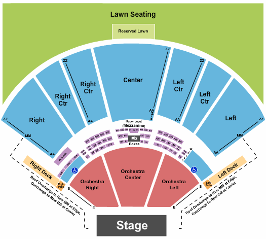 Hollywood Casino Amphitheatre - MO Seating Chart: Backstreet Boys