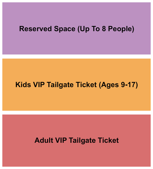 Hollywood Park Casino Seating Chart: VIP Tailgate