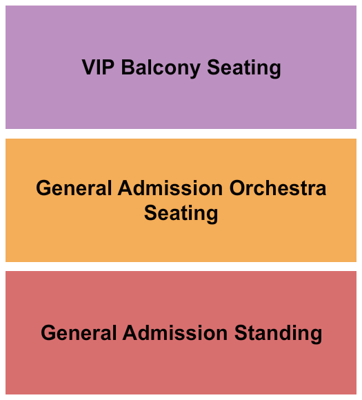 Hollywood Theatre - Vancouver Seating Chart: GASRO/VIPBalc