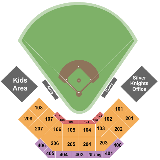 Holman Stadium - NH Seating Chart: Baseball