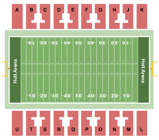 Holt Arena Seating Chart