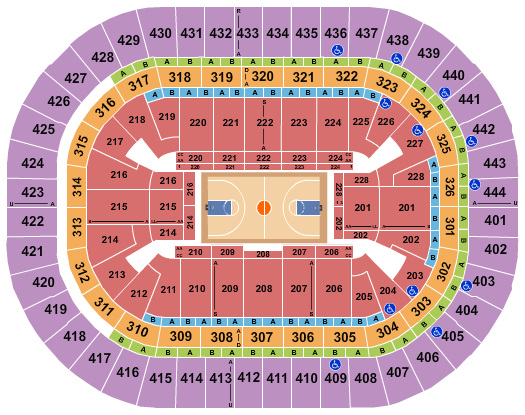 Honda Center Seating Chart With Seat Numbers