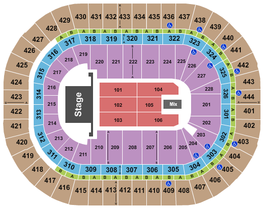 Honda Center Seating Chart: Chayanne