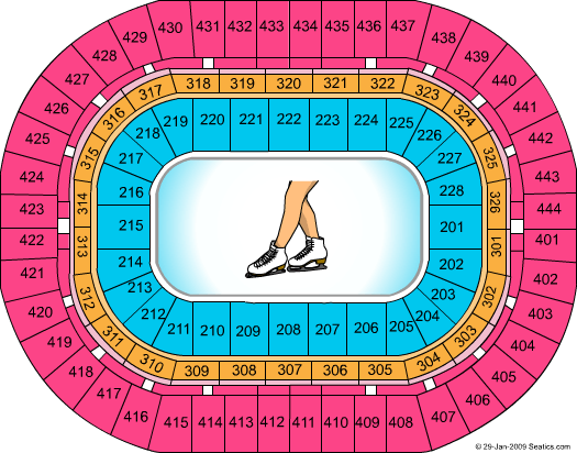 Honda Center Seating Chart