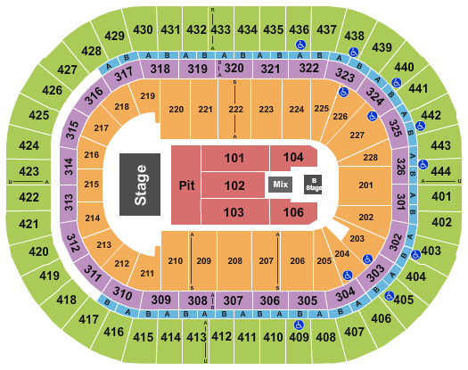 Honda Center Seating Chart: Forrest Frank