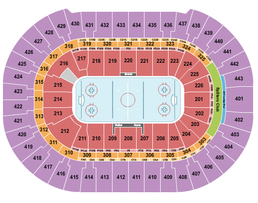 Honda Center Seating Chart: Hockey 2
