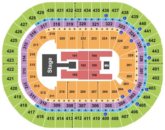 Honda Center Seating Chart: Junior H