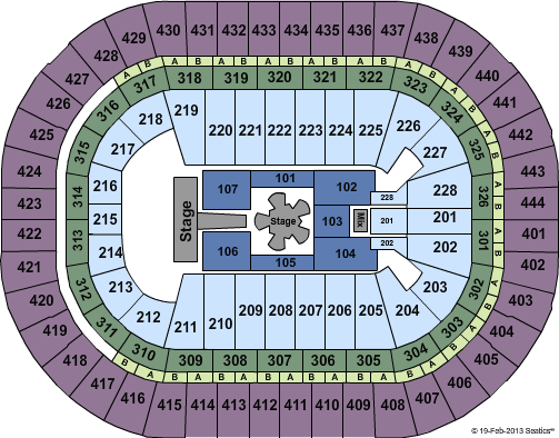 Honda Center Seating Chart