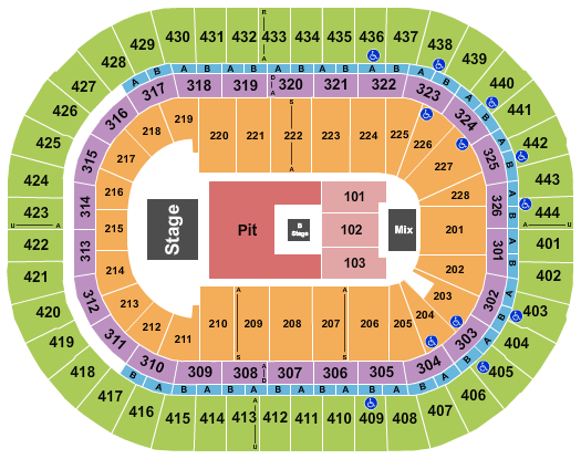 Honda Center Seating Chart: Nine Inch Nails
