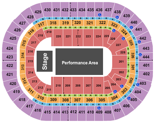 Honda Center Seating Chart