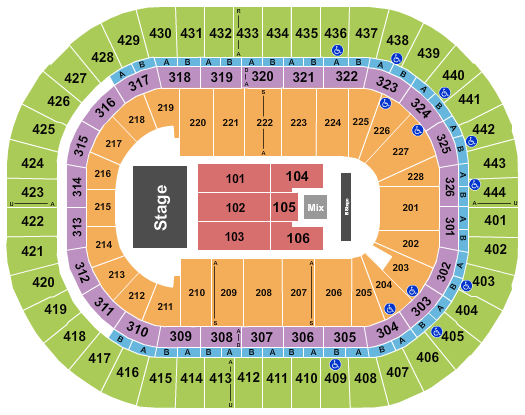 Honda Center Seating Chart: Ricardo Arjona
