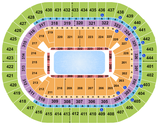 Honda Center Seating Chart: Stars On Ice