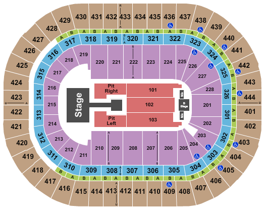 Honda Center Seating Chart: sombr