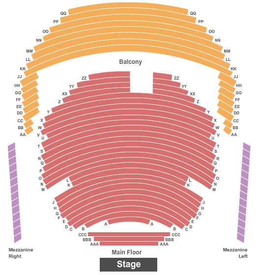 Honeywell Center Seating Chart: End Stage