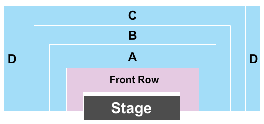 Hotel del Coronado Seating Chart: Candelight