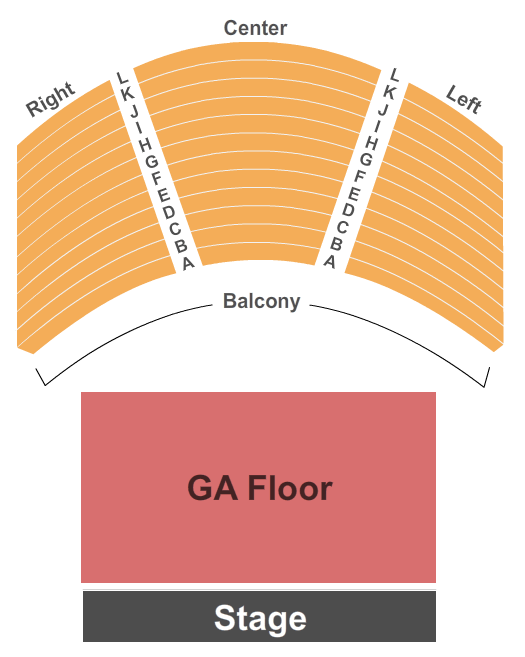 House Of Blues - Houston Seating Chart: End Stage