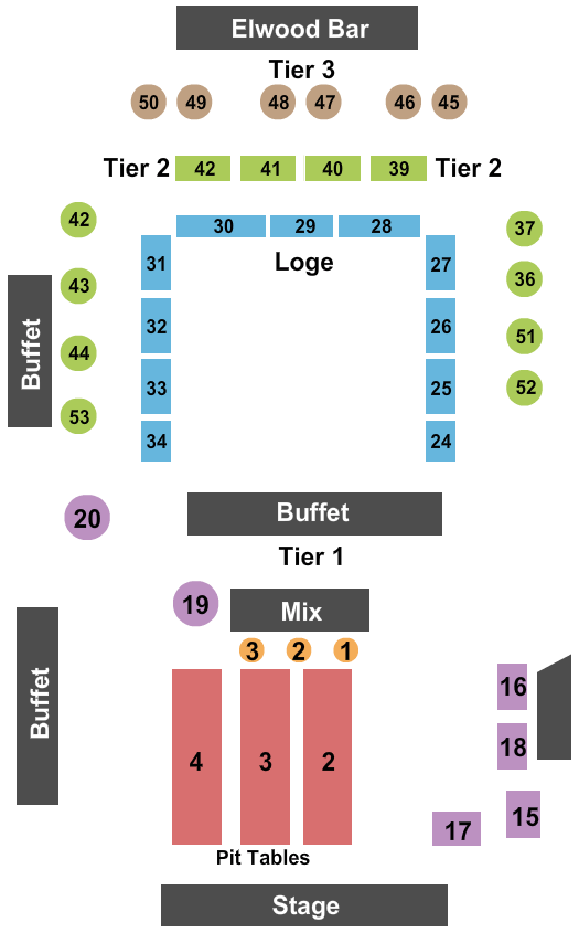 Mcalister Auditorium Seating Chart