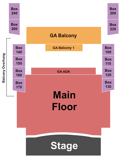 House Of Blues - Chicago Seating Chart: GA Floor/GA Balc