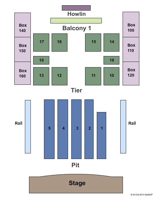 House Of Blues Orlando Seating Chart