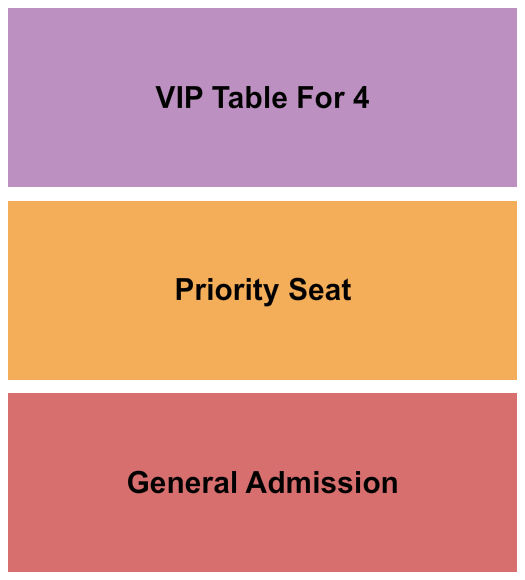 House of Independents Seating Chart: GA/Priority/VIP