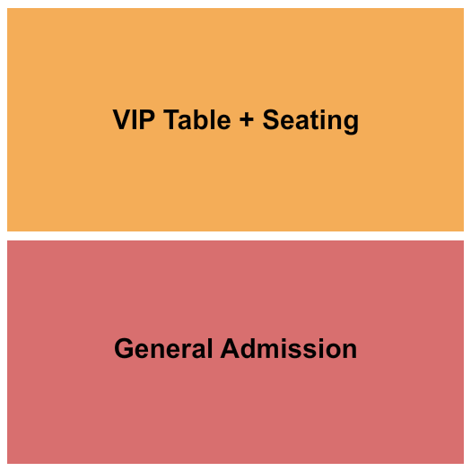 House of Independents Seating Chart: GA / VIP Table