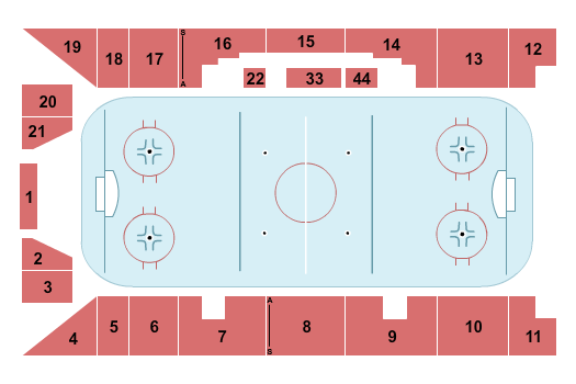 Houston Field House At RPI Seating Chart: Hockey