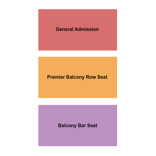 Howard Theatre - DC Seating Chart: GA/Premier/Bar