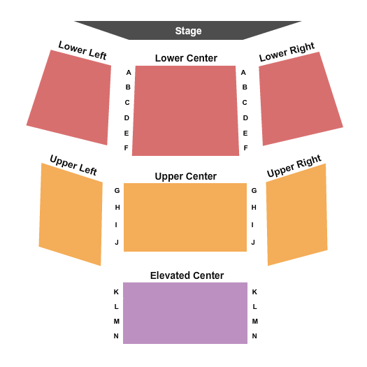 Howard Logan Stillwell Theatre Seating Chart
