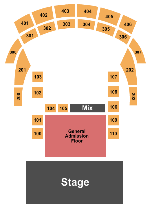 Howard Theatre Seating Chart