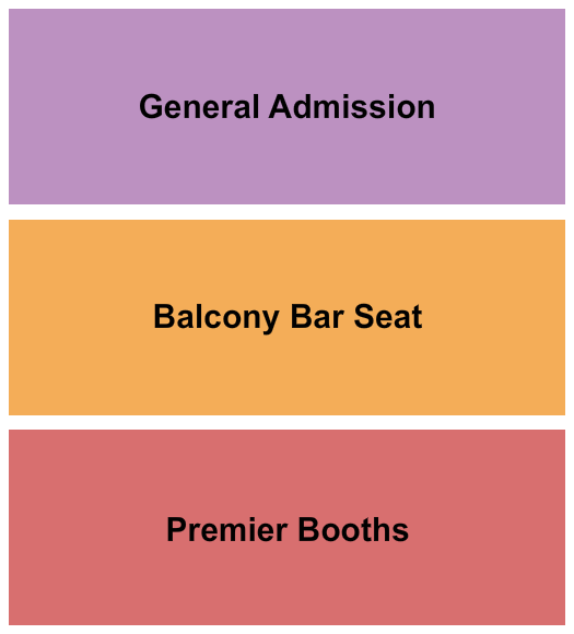 Howard Theatre - DC Seating Chart: GA/Balcony/Booth