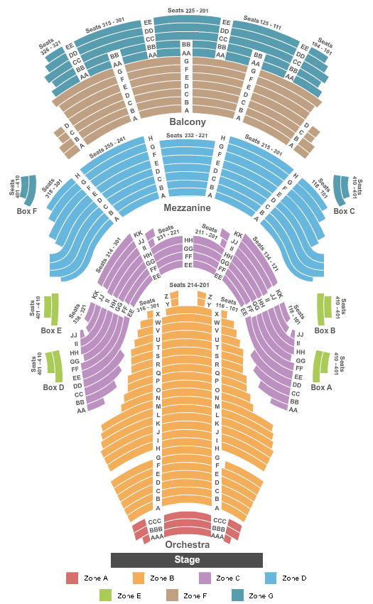 Mamma Mia Tickets Seating Chart Silva Concert Hall at Hult Center