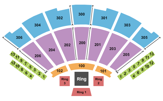 The Theater At Madison Square Garden Seating Chart: Boxing 2