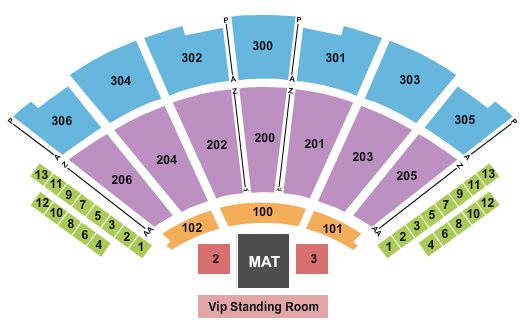 The Theater At Madison Square Garden Seating Chart: Wrestling