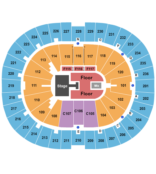 Humphrey Coliseum Seating Chart: Hardy