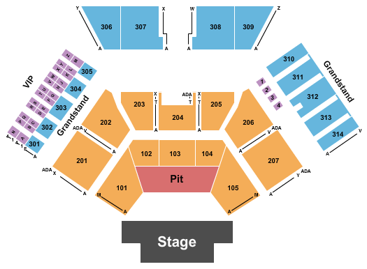 Huntington Bank Pavilion at Northerly Island Seating Chart: Neil Young