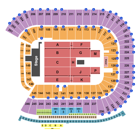 Huntington Bank Stadium Seating Chart: Farm Aid