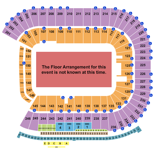 Huntington Bank Stadium Seating Chart: Generic Floor