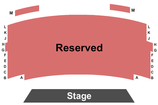 Huntington Beach High School Theater Seating Chart: Endstage