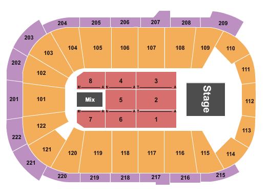 Huntington Center Seating Chart: Weird Al Yankovic