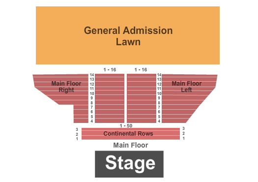 Jolt Credit Union Event Park at The Dow Event Center Seating Chart: Gary Allan